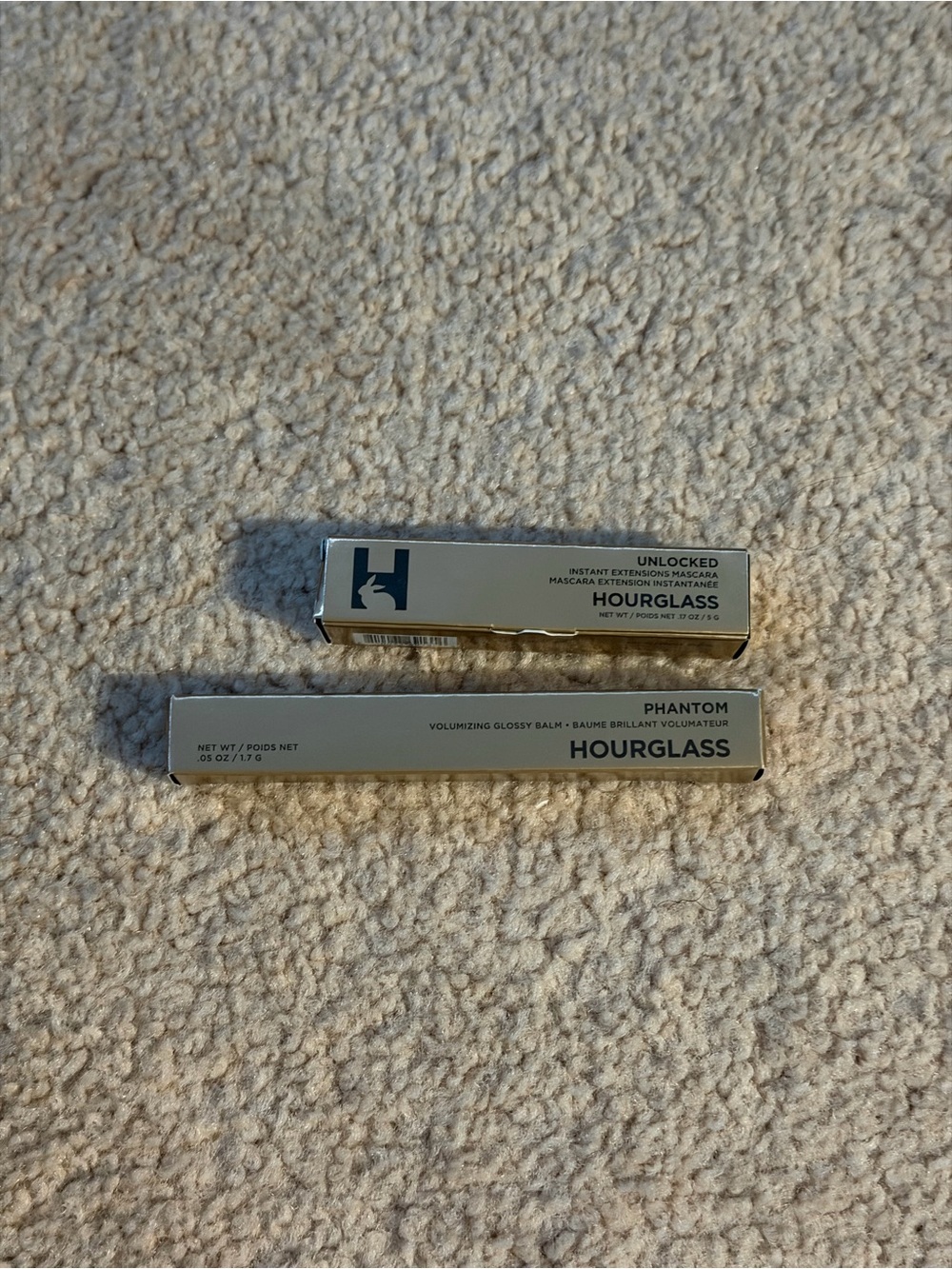 Hourglass Mascara and Lipgloss